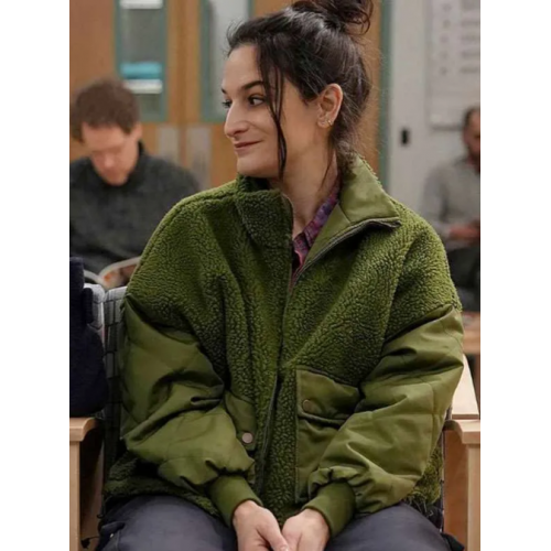 Dying for Sex Jenny Slate Green Bomber Jacket